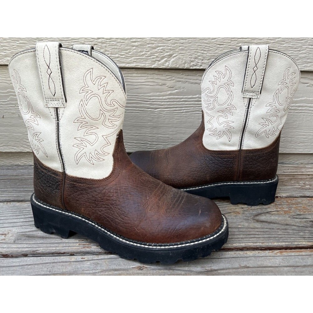 Ariat FatBaby Women's 9.5B Western Cowboy Boots Earth 10005914